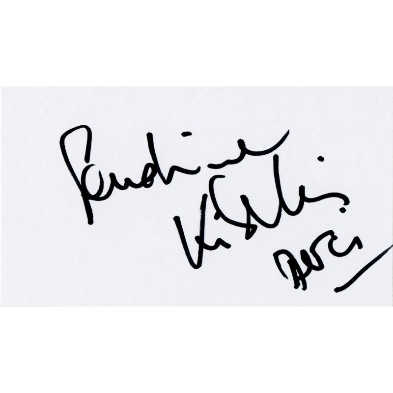 Signed Autograph KIBERLAIN Sandrine - All-Autographes.com
