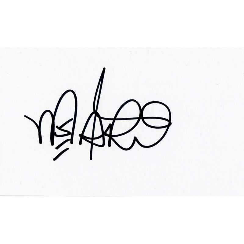 Signed Autograph MARQUINHOS - All-Autographes.com