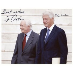 CARTER Jimmy + CLINTON Bill