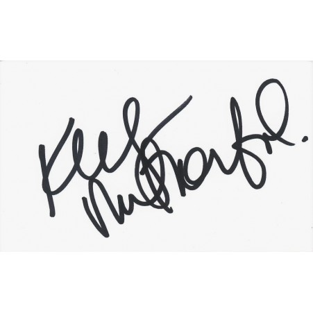 Signed Autograph RUTHERFORD Kelly - All-Autographes.com