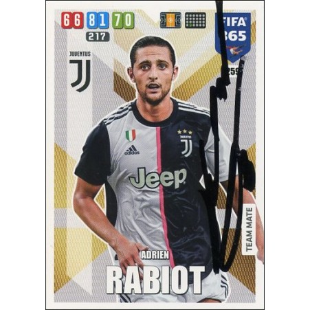 Signed Autograph RABIOT Adrien - All-Autographes.com
