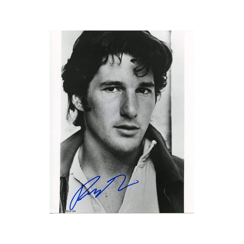 Signed Autograph Gere Richard All