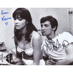 BELMONDO Jean-Paul + KARINA...