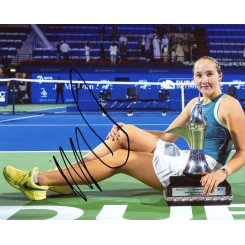 autographe de Mirra ANDREEVA, signed autographed picture of Mirra Andreeva