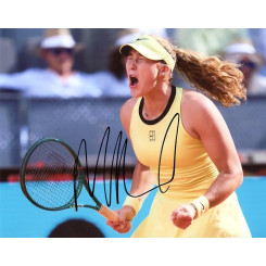 autographe de Mirra ANDREEVA, signed autographed picture of Mirra Andreeva