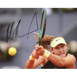 autographe de Mirra ANDREEVA, signed autographed picture of Mirra Andreeva