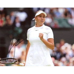autographe de Amanda ANISIMOVA, signed autographed picture of Amanda Anisimova