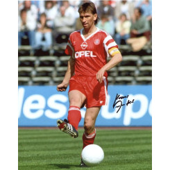 autographe de Klaus AUGENTHALER, signed autographed picture of Klaus Augenthaler