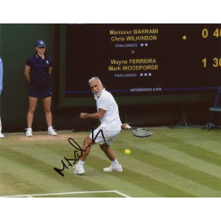 autographe de Mansour BAHRAMI, signed autographed picture of Mansour Bahrami