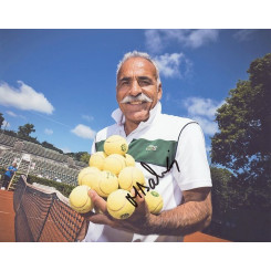 autographe de Mansour BAHRAMI, signed autographed picture of Mansour Bahrami