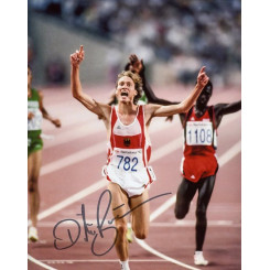 autographe de Dieter BAUMANN, signed autographed picture of Dieter Baumann