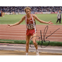 autographe de Dieter BAUMANN, signed autographed picture of Dieter Baumann