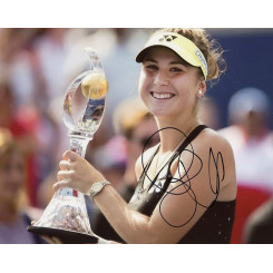autographe de Belinda BENCIC, signed autographed picture of Belinda Bencic