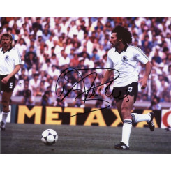 autographe de Paul BREITNER, signed autographed picture of Paul Breitner