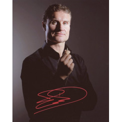 autographe de David COULTHARD, signed autographed picture of David Coulthard