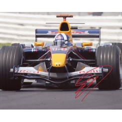 autographe de David COULTHARD, signed autographed picture of David Coulthard