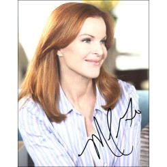 autographe de Marcia CROSS, signed autographed picture of Marcia Cross