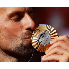 autographe de Novak DJOKOVIC, signed autographed picture of Novak Djokovic