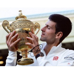 autographe de Novak DJOKOVIC, signed autographed picture of Novak Djokovic