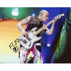 autographe de FLEA, signed autographed picture of FLEA