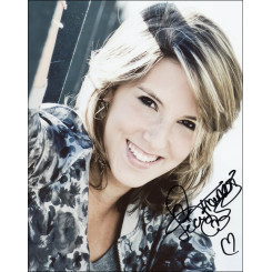 autographe de Lea FRANÇOIS, signed autographed picture of Lea François