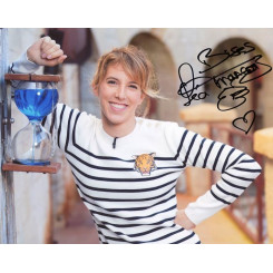 autographe de Lea FRANÇOIS, signed autographed picture of Lea François