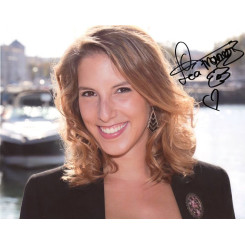 autographe de Lea FRANÇOIS, signed autographed picture of Lea François