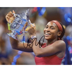 autographe de Coco GAUFF, signed autographed picture of Coco Gauff