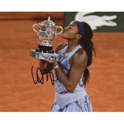 autographe de Coco GAUFF, signed autographed picture of Coco Gauff