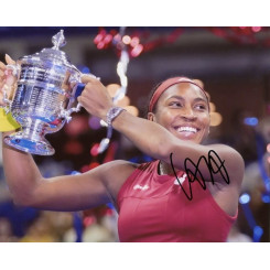 autographe de Coco GAUFF, signed autographed picture of Coco Gauff