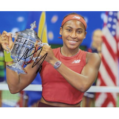 autographe de Coco GAUFF, signed autographed picture of Coco Gauff