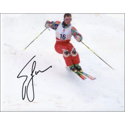 autographe de Edgar GROSPIRON, signed autographed picture of Edgar Grospiron