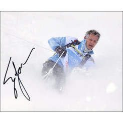 autographe de Edgar GROSPIRON, signed autographed picture of Edgar Grospiron