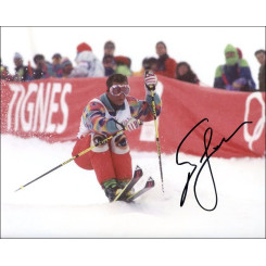 autographe de Edgar GROSPIRON, signed autographed picture of Edgar Grospiron