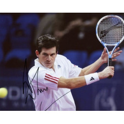 autographe de Tim HENMAN, signed autographed picture of Tim Henman