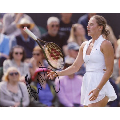 autographe de Marta KOSTYUK, signed autographed picture of Marta Kostyuk
