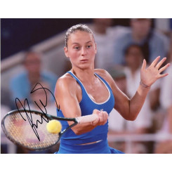 autographe de Marta KOSTYUK, signed autographed picture of Marta Kostyuk