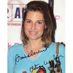 autographe de Christine LEMLER, signed autographed picture of Christine Lemler