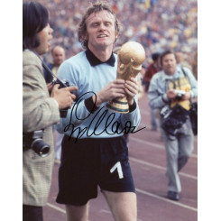 autographe de Sepp MAIER, signed autographed picture of Sepp Maier
