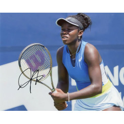 autographe de Victoria MBOKO, signed autographed picture of Victoria Mboko
