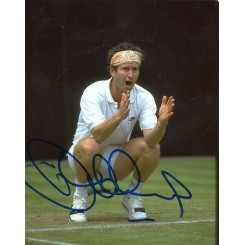 autographe de John MCENROE, signed autographed picture of John McEnroe