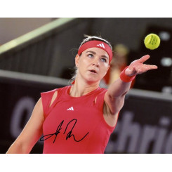 autographe de Karolina MUCHOVA, signed autographed picture of Karolina Muchova