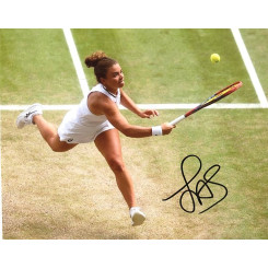 autographe de Jasmine PAOLINI, signed autographed picture of Jasmine Paolini