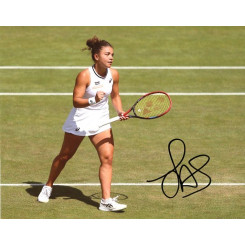 autographe de Jasmine PAOLINI, signed autographed picture of Jasmine Paolini