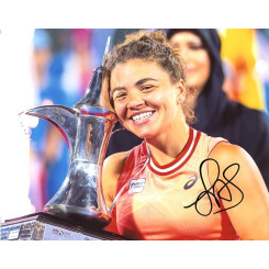 autographe de Jasmine PAOLINI, signed autographed picture of Jasmine Paolini