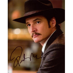 autographe de Pedro PASCAL, signed autographed picture of Pedro Pascal