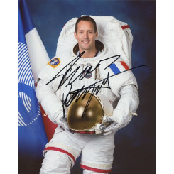 autographe de Thomas PESQUET, signed autographed picture of Thomas Pesquet