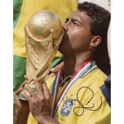 autographe de ROMARIO , signed autographed picture of Romario