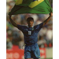 autographe de ROMARIO , signed autographed picture of Romario