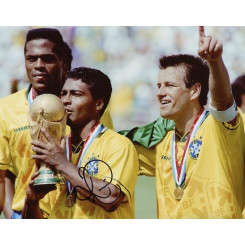 autographe de ROMARIO , signed autographed picture of Romario